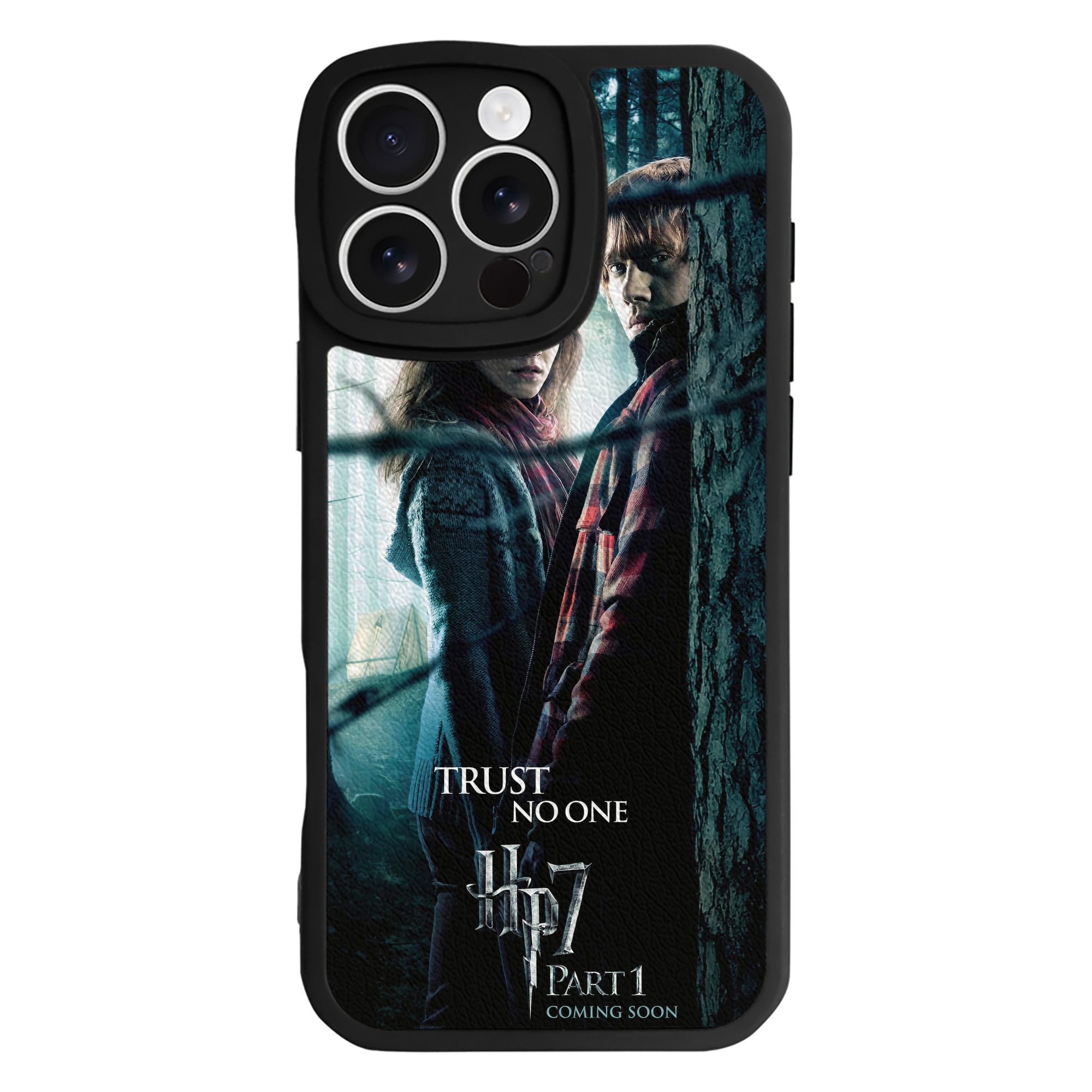 （画像用） Harry Potter ハリー・ポッターシリーズ 【iPhone 16シリーズ対応】シリコンスマホケース（レザー調） 材質：シリコン